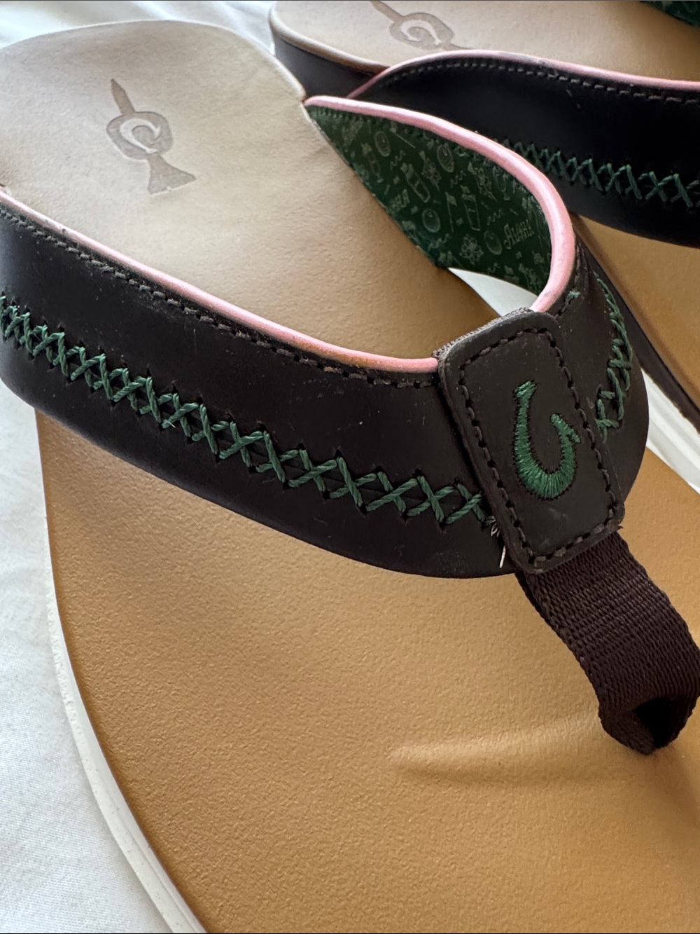 NWT OluKai Shoreline Men’s Leather Sandals size 11 - Picture 6 of 8